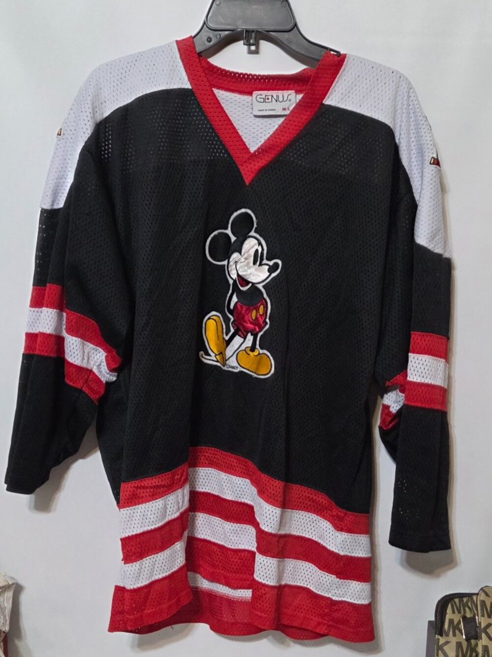 Genus 90’s Mickey Mouse #1 Adult Hockey Jersey M/L